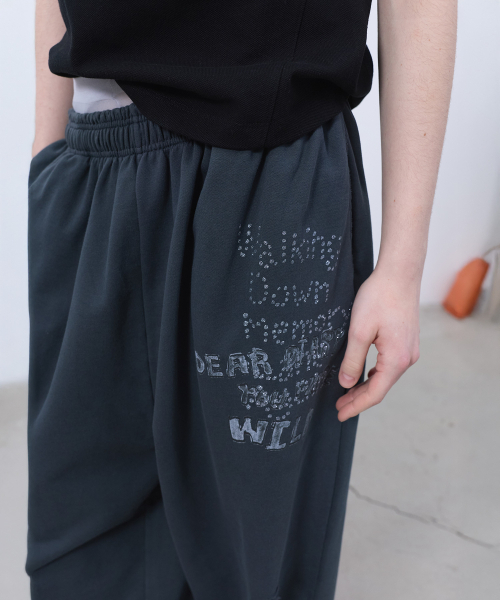 LCDC TM(エルシーディーシーティーエム)の「PRINTED SWEATPANTS (GREY)(スウェットパンツ・レディース・その他・OS)」の8枚目の写真