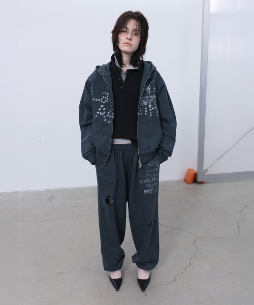 LCDC TM(エルシーディーシーティーエム)の「PRINTED SWEATPANTS (GREY)(スウェットパンツ・レディース・その他・OS)」の10枚目の写真
