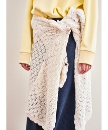 COEL | ハンドフラワービッグカーディガン(ニット/セーター)