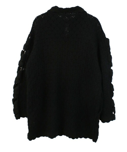 COEL（コエル）の「ハンドフラワービッグカーディガン（ニット/セーター・レディース・オフホワイト/ブラック・FREE）」の18枚目の写真