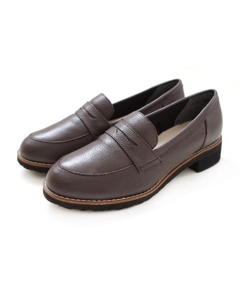 Pointer(shoes)(ポインター)の「【本革軽量】 定番ローファー(ローファー・レディース・ブラック系その他/ホワイト/ダークブラウン/ブラック・24.5cm/24cm/23.5cm/23cm/22.5cm/22cm)」の4枚目の写真