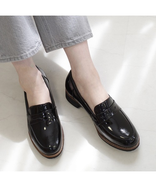 Pointer(shoes)(ポインター)の「【本革軽量】 定番ローファー(ローファー・レディース・ブラック系その他/ホワイト/ダークブラウン/ブラック・24.5cm/24cm/23.5cm/23cm/22.5cm/22cm)」の8枚目の写真