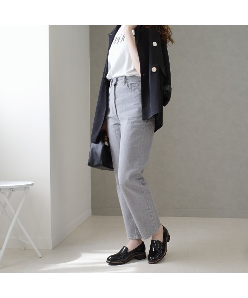 Pointer(shoes)(ポインター)の「【本革軽量】 定番ローファー(ローファー・レディース・ブラック系その他/ホワイト/ダークブラウン/ブラック・24.5cm/24cm/23.5cm/23cm/22.5cm/22cm)」の9枚目の写真