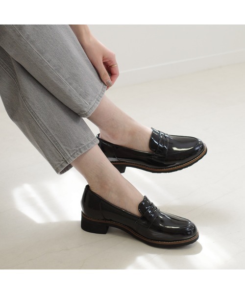 Pointer(shoes)(ポインター)の「【本革軽量】 定番ローファー(ローファー・レディース・ブラック系その他/ホワイト/ダークブラウン/ブラック・24.5cm/24cm/23.5cm/23cm/22.5cm/22cm)」の14枚目の写真