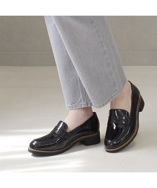 Pointer(shoes)(ポインター)の「【本革軽量】 定番ローファー(ローファー・レディース・ブラック系その他/ホワイト/ダークブラウン/ブラック・24.5cm/24cm/23.5cm/23cm/22.5cm/22cm)」の15枚目の写真