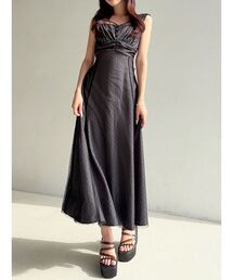 RESEXXY | ドットチュールレイヤードワンピース(ワンピース)