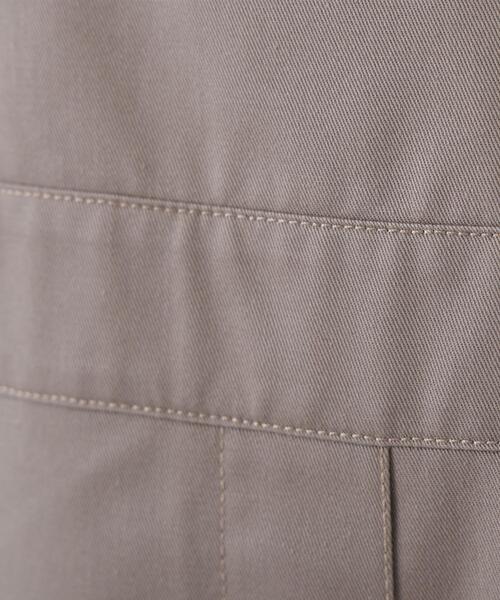 N.(N. Natural Beauty Basic)(エヌエヌナチュラルビューティーベーシック)の「ワークサロペット(サロペット/オーバーオール・レディース・ブラック/キャメル・フリ-)」の4枚目の写真