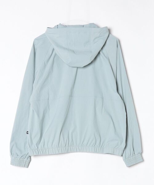 CONVERSE（コンバース）の「コンバース  STRETCH HD JACKET L ストレッチフーディージャケット（ナイロンジャケット・レディース・ブルー/グレー・M/L）」の3枚目の写真