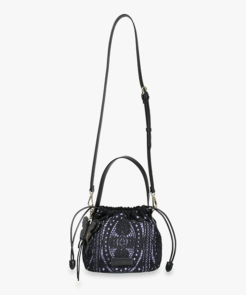 ANNA SUI（アナスイ）の「フィオリー 2wayショルダーバッグ（ショルダーバッグ・レディース・ベージュ/パープル・FREE）」の2枚目の写真