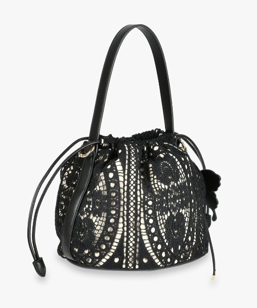 ANNA SUI（アナスイ）の「フィオリー 2wayショルダーバッグ（ショルダーバッグ・レディース・ベージュ/パープル・FREE）」の5枚目の写真