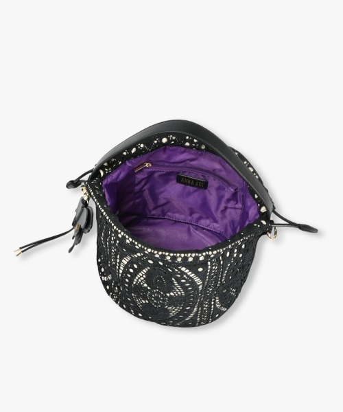 ANNA SUI（アナスイ）の「フィオリー 2wayショルダーバッグ（ショルダーバッグ・レディース・ベージュ/パープル・FREE）」の9枚目の写真