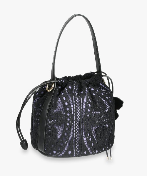 ANNA SUI（アナスイ）の「フィオリー 2wayショルダーバッグ（ショルダーバッグ・レディース・ベージュ/パープル・FREE）」の11枚目の写真