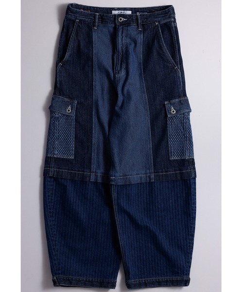 FDMTL(ファンダメンタル)の「FDMTL/ファンダメンタル/FRONT POCKET WIDE PANTS 3YR WASH(デニムパンツ・メンズ・インディゴブルー・32/30/28)」の1枚目の写真