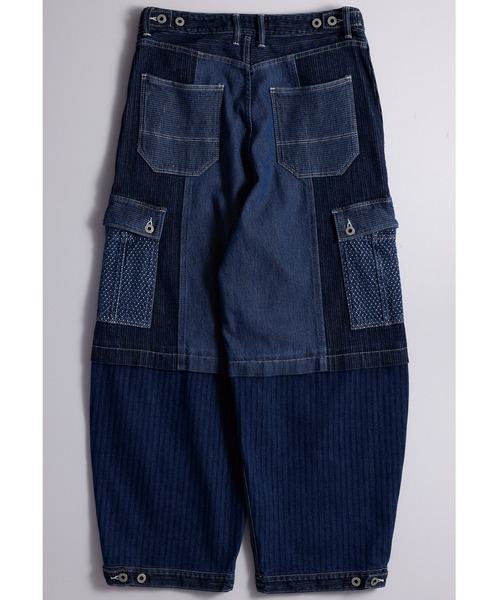 FDMTL(ファンダメンタル)の「FDMTL/ファンダメンタル/FRONT POCKET WIDE PANTS 3YR WASH(デニムパンツ・メンズ・インディゴブルー・32/30/28)」の2枚目の写真