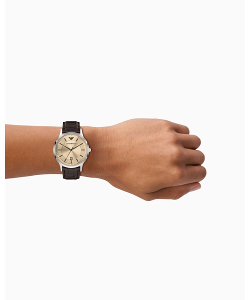EMPORIO ARMANI(エンポリオアルマーニ)の「【エンポリオ アルマーニ】Archetipo クオーツウォッチ(アナログ腕時計・メンズ・その他1・FREE)」の3枚目の写真