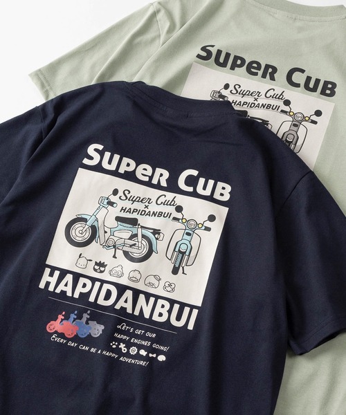 sanrio（サンリオ）の「【71】【HONDA/ホンダ】×【Sanrio/サンリオ】「はぴだんぶい」「KUROMI」コラボ クイックドライ クルーネックTシャツ/ユニセックス/レディース/メンズ（Ｓ）（Tシャツ/カットソー・レディース・ブラック/サックスブルー/アッシュグレー/ダークグリーン/ベージュ/イエロー/ホワイト/ブラウン/ライトグリーン/ネイビー/ホワイト系その他/レッド/ブラック系その他/チャコールグレー/ブラック系その他2/グレー系その他/ブラック系その他4/ブラック系その他3/ホワイト系その他3/ホワイト系その他2・M/L/LL）」の17枚目の写真
