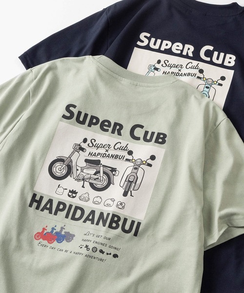 sanrio（サンリオ）の「【71】【HONDA/ホンダ】×【Sanrio/サンリオ】「はぴだんぶい」「KUROMI」コラボ クイックドライ クルーネックTシャツ/ユニセックス/レディース/メンズ（Ｓ）（Tシャツ/カットソー・レディース・ブラック/サックスブルー/アッシュグレー/ダークグリーン/ベージュ/イエロー/ホワイト/ブラウン/ライトグリーン/ネイビー/ホワイト系その他/レッド/ブラック系その他/チャコールグレー/ブラック系その他2/グレー系その他/ブラック系その他4/ブラック系その他3/ホワイト系その他3/ホワイト系その他2・M/L/LL）」の16枚目の写真