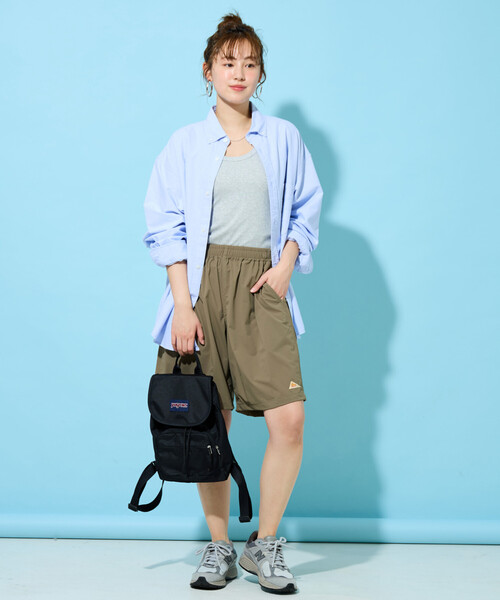 FREAK'S STORE(フリークスストア)の「限定展開 KELTY × FREAK'S STORE/ケルティ 別注 4wayストレッチ ショーツ(吸水速乾)(その他パンツ・レディース・オリーブ/ブラック/ライトグレー/モカ/ネイビー・MEDIUM/SMALL)」の15枚目の写真
