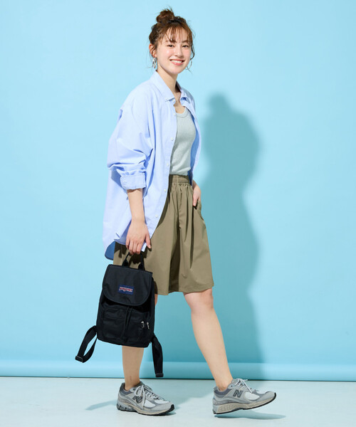 FREAK'S STORE(フリークスストア)の「限定展開 KELTY × FREAK'S STORE/ケルティ 別注 4wayストレッチ ショーツ(吸水速乾)(その他パンツ・レディース・オリーブ/ブラック/ライトグレー/モカ/ネイビー・MEDIUM/SMALL)」の16枚目の写真