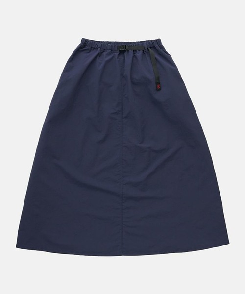 Gramicci(グラミチ)の「Gramicci/グラミチ NYLON FLARE SKIRT ロングスカート(スカート・レディース・ブラック/アイボリー/ブラウン/ライトグリーン/ダークネイビー・S/M/L)」の17枚目の写真