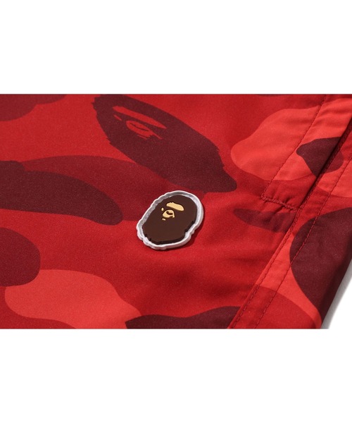 A BATHING APE(アベイシングエイプ)の「COLOR CAMO APE HEAD ONE POINT BEACH SHORTS(その他パンツ・メンズ・ブラック/グリーン/レッド/パープル・X-LARGE/SMALL/XX-LARGE/MEDIUM/LARGE)」の12枚目の写真