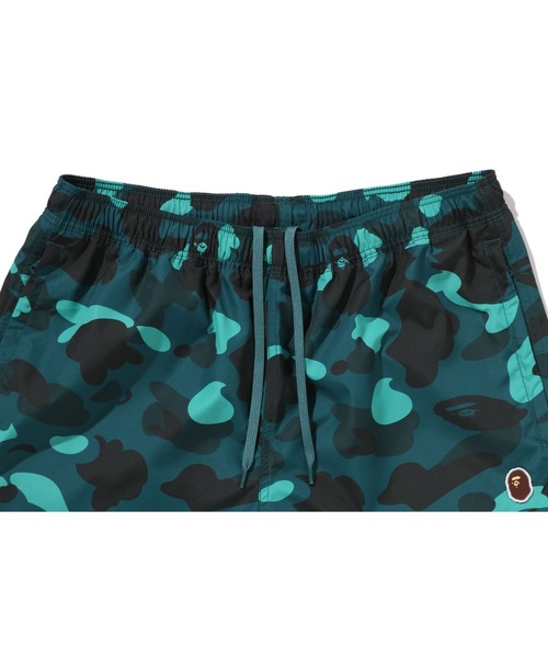 A BATHING APE(アベイシングエイプ)の「COLOR CAMO APE HEAD ONE POINT BEACH SHORTS(その他パンツ・メンズ・ブラック/グリーン/レッド/パープル・X-LARGE/SMALL/XX-LARGE/MEDIUM/LARGE)」の14枚目の写真