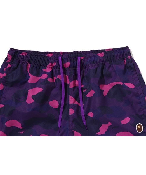 A BATHING APE(アベイシングエイプ)の「COLOR CAMO APE HEAD ONE POINT BEACH SHORTS(その他パンツ・メンズ・ブラック/グリーン/レッド/パープル・X-LARGE/SMALL/XX-LARGE/MEDIUM/LARGE)」の15枚目の写真