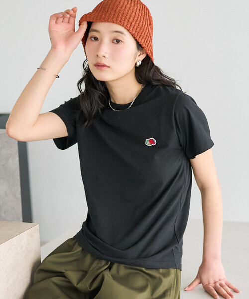 FREAK'S STORE（フリークスストア）の「FRUIT OF THE LOOM × FREAK'S STORE/フルーツオブザルーム 別注 ベーシック半袖Tシャツ（Tシャツ/カットソー・レディース・オフホワイト/ネイビー/レッド/ブラウン/ブラック・MEDIUM/SMALL）」の22枚目の写真