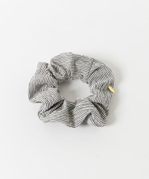 SMELLY(スメリー)の「ストライプリボンシュシュ(シュシュ・レディース・ブラック系その他・-)」の8枚目の写真