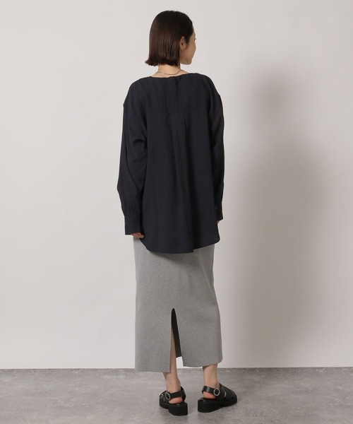 LAKOLE（ラコレ）の「ドロストシアーブラウス / 659839（シャツ/ブラウス・レディース・ブラック/イエロー/ブルー系その他/グリーン系その他・FREE）」の7枚目の写真