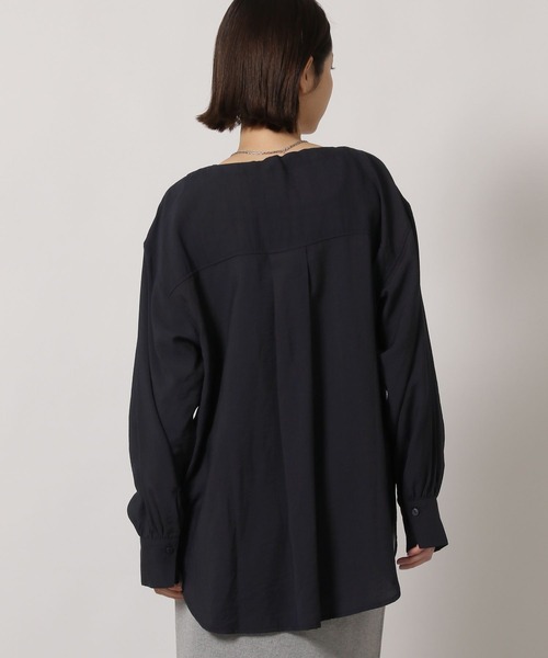 LAKOLE（ラコレ）の「ドロストシアーブラウス / 659839（シャツ/ブラウス・レディース・ブラック/イエロー/ブルー系その他/グリーン系その他・FREE）」の10枚目の写真