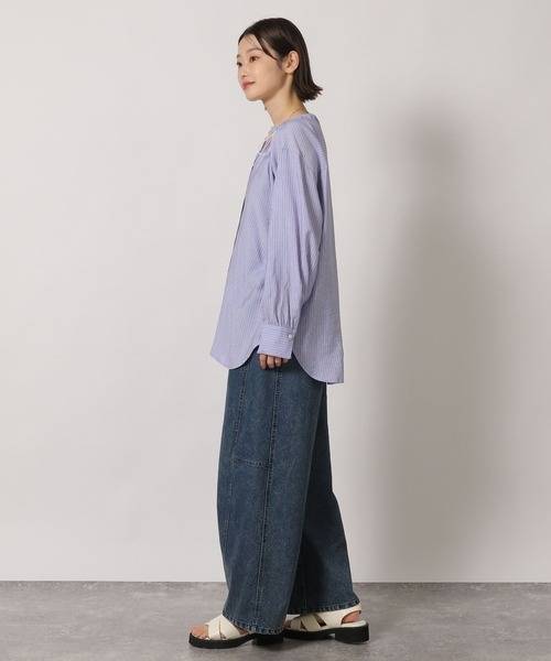 LAKOLE（ラコレ）の「ドロストシアーブラウス / 659839（シャツ/ブラウス・レディース・ブラック/イエロー/ブルー系その他/グリーン系その他・FREE）」の14枚目の写真