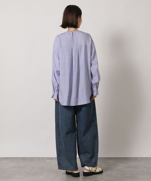 LAKOLE（ラコレ）の「ドロストシアーブラウス / 659839（シャツ/ブラウス・レディース・ブラック/イエロー/ブルー系その他/グリーン系その他・FREE）」の15枚目の写真