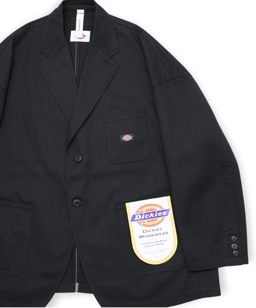 SHINYAKOZUKA(シンヤコヅカ)の「【SHINYAKOZUKA】 HIS JK WITH DICKIES(テーラードジャケット・メンズ・ブラック・SMALL)」の2枚目の写真