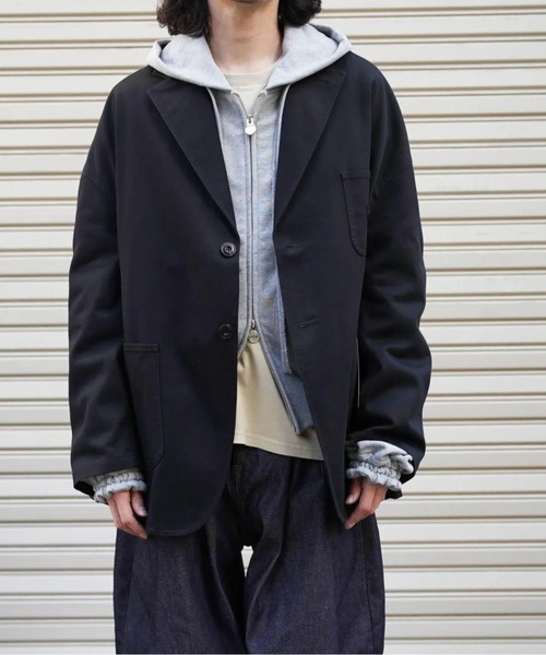 SHINYAKOZUKA(シンヤコヅカ)の「【SHINYAKOZUKA】 HIS JK WITH DICKIES(テーラードジャケット・メンズ・ブラック・SMALL)」の7枚目の写真