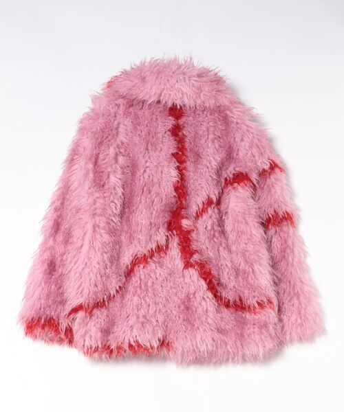 jakke（ジャッキー）の「COCOON COAT C1010（ブルゾン・レディース・ホワイト/ピンク/ブラック・SMALL）」の4枚目の写真