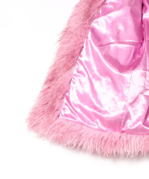 jakke（ジャッキー）の「COCOON COAT C1010（ブルゾン・レディース・ホワイト/ピンク/ブラック・SMALL）」の5枚目の写真