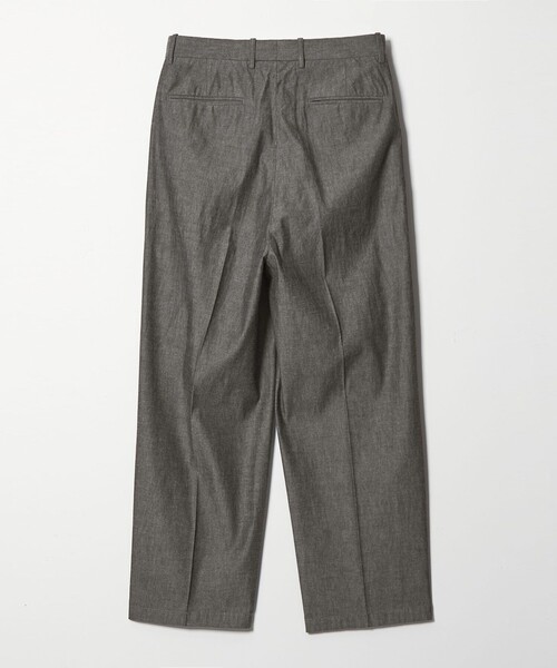 Steven Alan＞ デニムシャンブレー イン ツープリーツ ドレス