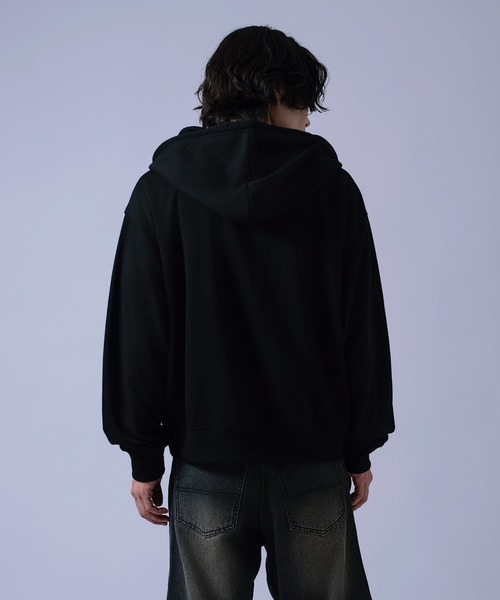 improves(インプローブス)の「総柄ロゴ ZIPパーカー(パーカー・メンズ・ブラック/ピンク/グレー・LARGE/MEDIUM)」の6枚目の写真