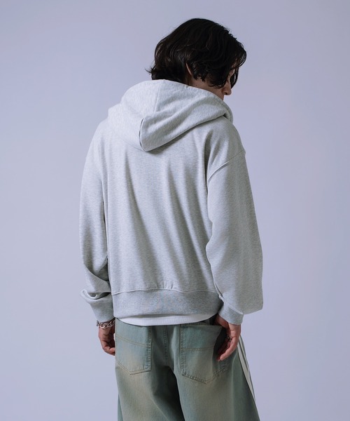 improves(インプローブス)の「総柄ロゴ ZIPパーカー(パーカー・メンズ・ブラック/ピンク/グレー・LARGE/MEDIUM)」の11枚目の写真
