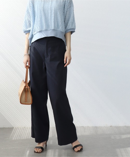 Jines（ジネス）の「ドライオックスマーベルトパンツ（その他パンツ・レディース・ホワイト/ピンク/ネイビー/ブラウン・38/36）」の15枚目の写真