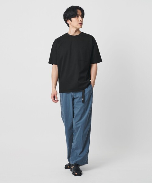 BEAUTY&YOUTH UNITED ARROWS(ビューティーアンドユースユナイテッドアローズ)の「サルージャ 1ポケット クルーネック 半袖Tシャツ(Tシャツ/カットソー・メンズ・ホワイト/ダークグレー/ブラック・S/L/M/XL)」の22枚目の写真