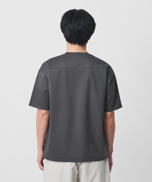 BEAUTY&YOUTH UNITED ARROWS(ビューティーアンドユースユナイテッドアローズ)の「サルージャ 1ポケット クルーネック 半袖Tシャツ(Tシャツ/カットソー・メンズ・ホワイト/ダークグレー/ブラック・S/L/M/XL)」の19枚目の写真