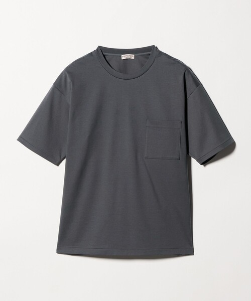 BEAUTY&YOUTH UNITED ARROWS(ビューティーアンドユースユナイテッドアローズ)の「サルージャ 1ポケット クルーネック 半袖Tシャツ(Tシャツ/カットソー・メンズ・ホワイト/ダークグレー/ブラック・S/L/M/XL)」の18枚目の写真