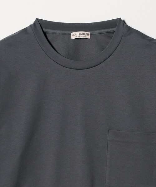 BEAUTY&YOUTH UNITED ARROWS(ビューティーアンドユースユナイテッドアローズ)の「サルージャ 1ポケット クルーネック 半袖Tシャツ(Tシャツ/カットソー・メンズ・ホワイト/ダークグレー/ブラック・S/L/M/XL)」の16枚目の写真