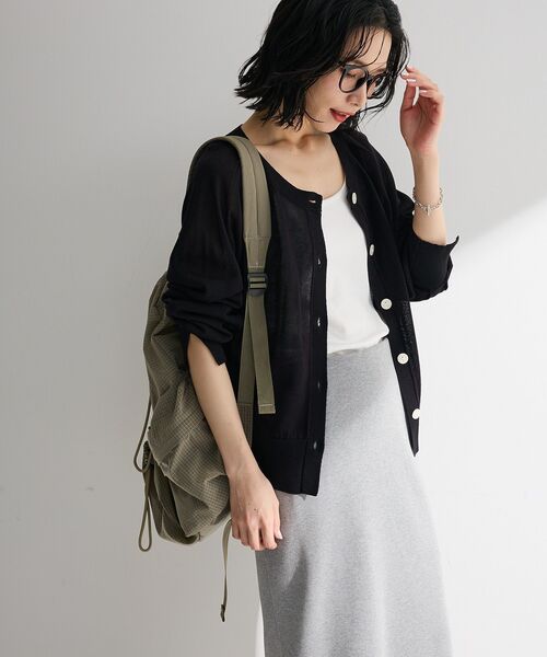 Green　Parks（グリーンパークス）の「ナップリュック（バックパック/リュック・レディース・ブラック/カーキ・FREE）」の5枚目の写真