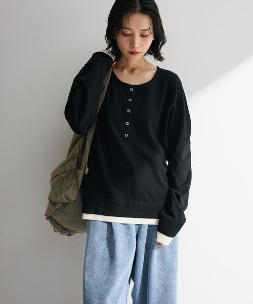 Green　Parks（グリーンパークス）の「ナップリュック（バックパック/リュック・レディース・ブラック/カーキ・FREE）」の9枚目の写真