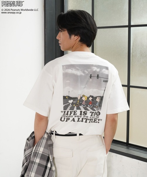 BAYFLOW(ベイフロー)の「【PEANUTS×BAYFLOW】ピーナッツアソートTシャツ(Tシャツ/カットソー・メンズ・チャコール/ブルー/グリーン/ホワイト/ベージュ/オレンジ・LARGE/MEDIUM)」の11枚目の写真