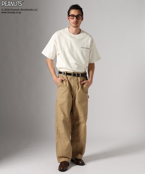 BAYFLOW(ベイフロー)の「【PEANUTS×BAYFLOW】ピーナッツアソートTシャツ(Tシャツ/カットソー・メンズ・チャコール/ブルー/グリーン/ホワイト/ベージュ/オレンジ・LARGE/MEDIUM)」の12枚目の写真