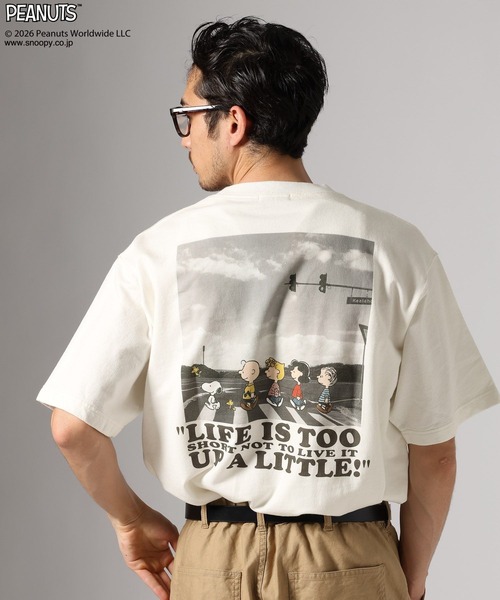 BAYFLOW(ベイフロー)の「【PEANUTS×BAYFLOW】ピーナッツアソートTシャツ(Tシャツ/カットソー・メンズ・チャコール/ブルー/グリーン/ホワイト/ベージュ/オレンジ・LARGE/MEDIUM)」の13枚目の写真